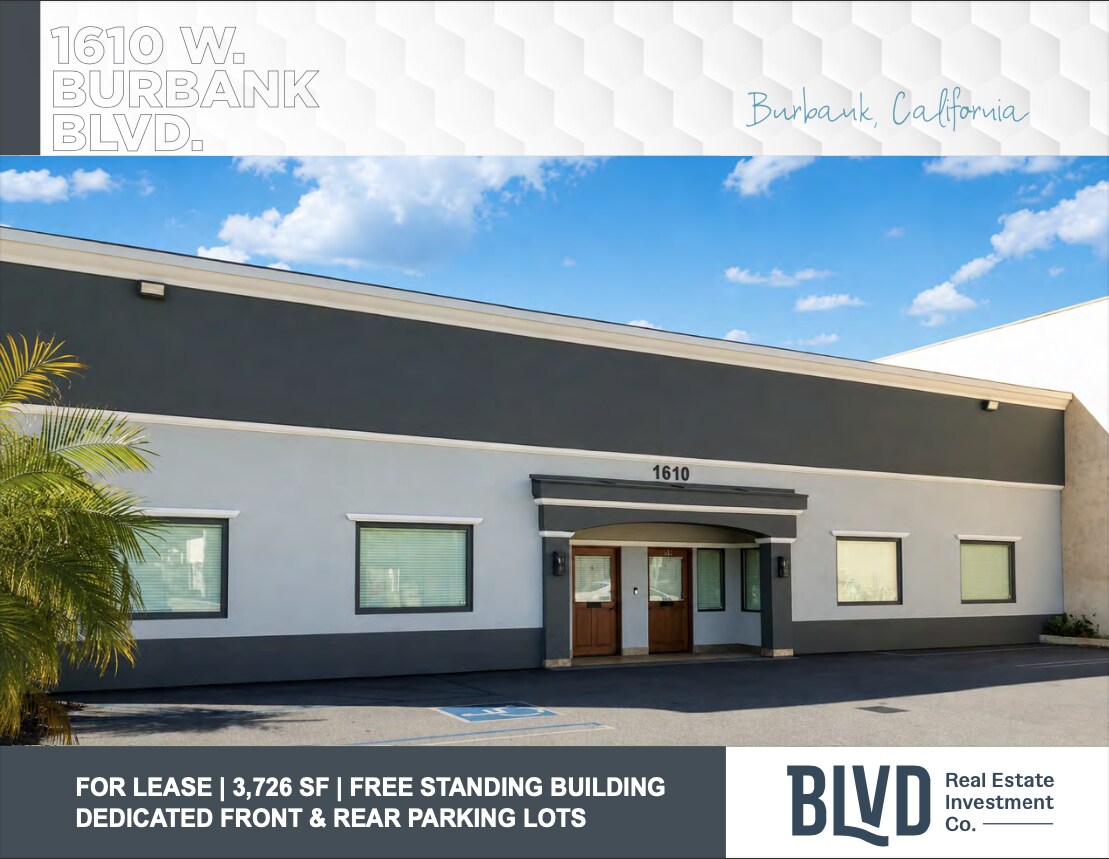 1610 W Burbank Blvd, Burbank, CA à louer Photo de l’immeuble– Image 1 sur 5