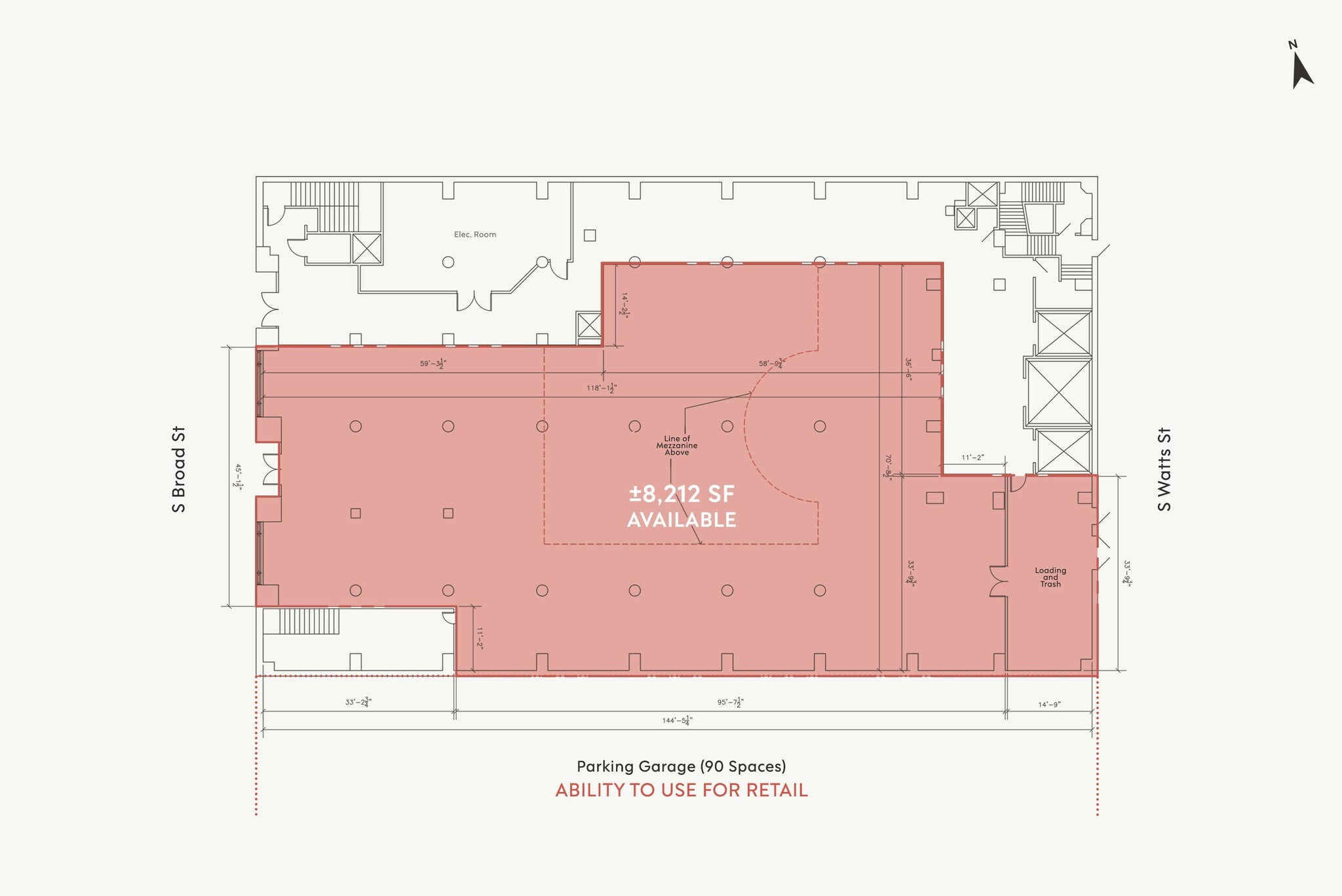 335-335 S Broad St, Philadelphia, PA à louer Plan de site– Image 1 sur 2