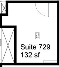 121 S Broadway Ave, Tyler, TX à louer Plan d’étage– Image 2 sur 2