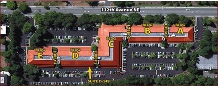 1750 112th Ave NE, Bellevue, WA - VUE AÉRIENNE  vue de carte - Image1