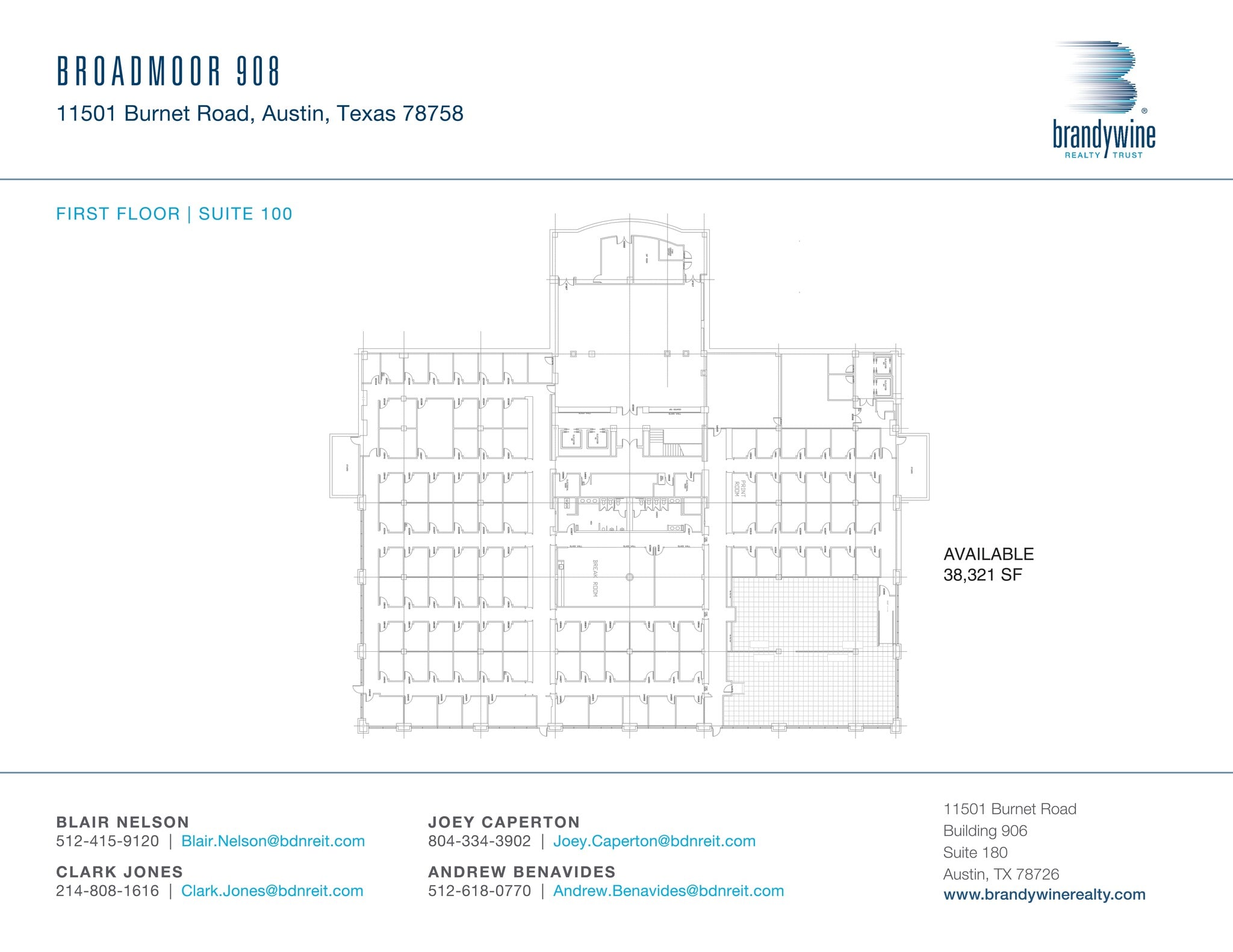11501 Burnet Rd, Austin, TX à louer Plan de site– Image 1 sur 1