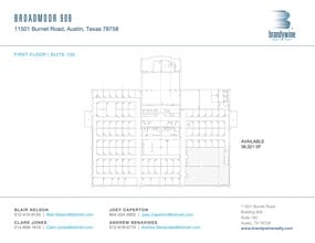 11501 Burnet Rd, Austin, TX à louer Plan de site– Image 1 sur 1