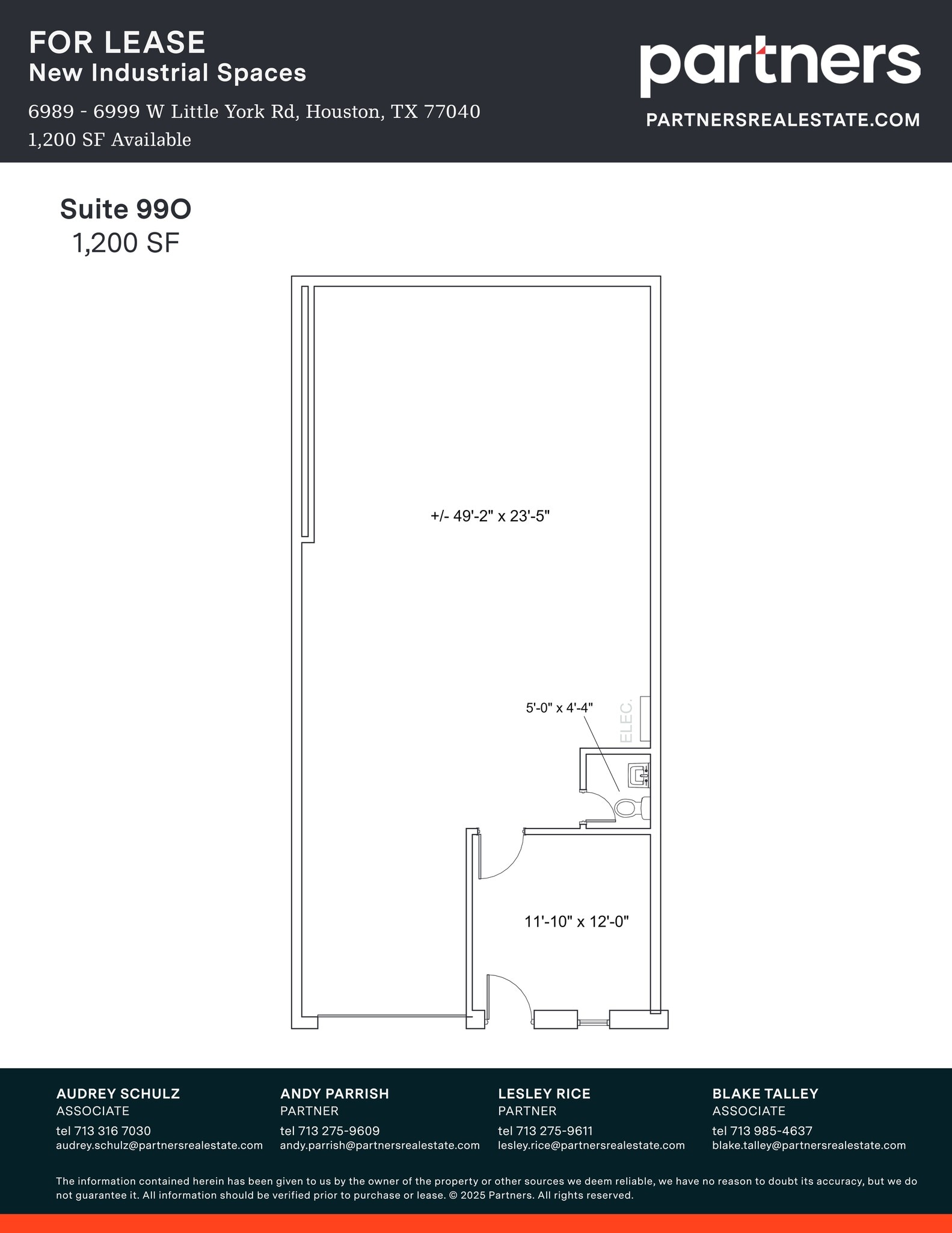 6989 W Little York Rd, Houston, TX à louer Plan de site– Image 1 sur 1