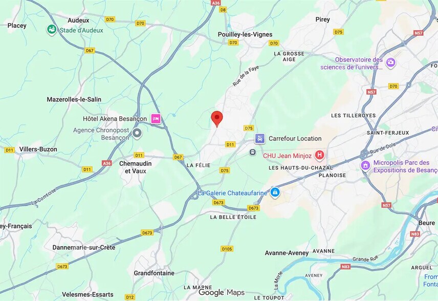 Local commercial dans Franois à vendre - Photo de l’immeuble – Image 3 sur 3