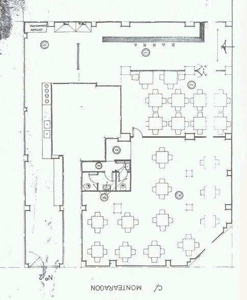 Local commercial dans Zaragoza, Zaragoza à louer - Plan d’étage – Image 2 sur 2