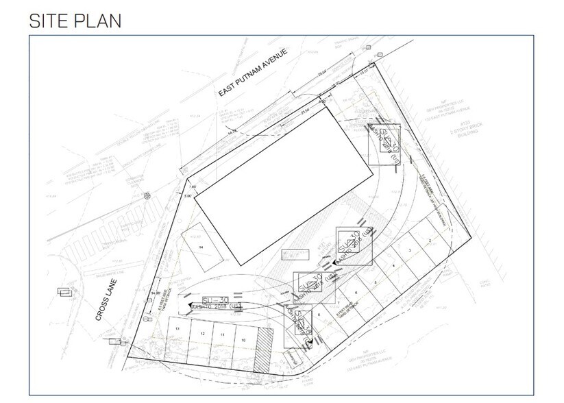 121 East Putnam Ave, Cos Cob, CT à vendre - Plan de site – Image 3 sur 3