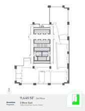 2 Bloor St E, Toronto, ON à louer Plan d’étage– Image 1 sur 1