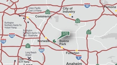 13930-13950 Mica St, Santa Fe Springs, CA - Vue aérienne  vue de carte