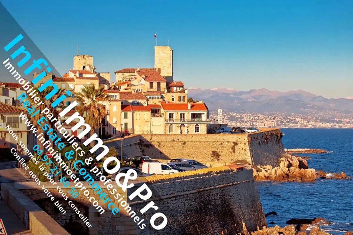 Local commercial dans Antibes à louer Aérien– Image 1 sur 2