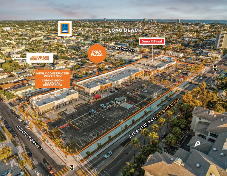 1300-1460 Atlantic Ave, Long Beach, CA à louer - Photo de l’immeuble – Image 2 sur 6