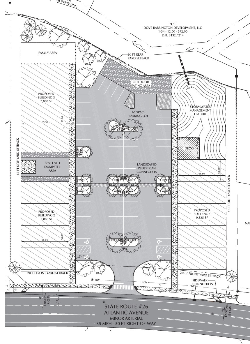 536 Atlantic Ave, Millville, DE à louer Plan de site– Image 1 sur 11