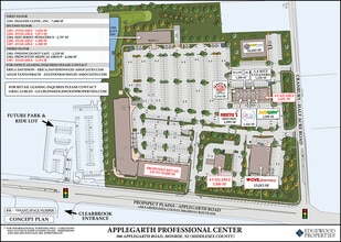 Cranbury Half Acre Rd, Jamesburg, NJ à louer Plan de site– Image 1 sur 1