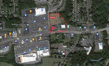 808 Washington St, Middletown, CT - VUE AÉRIENNE  vue de carte