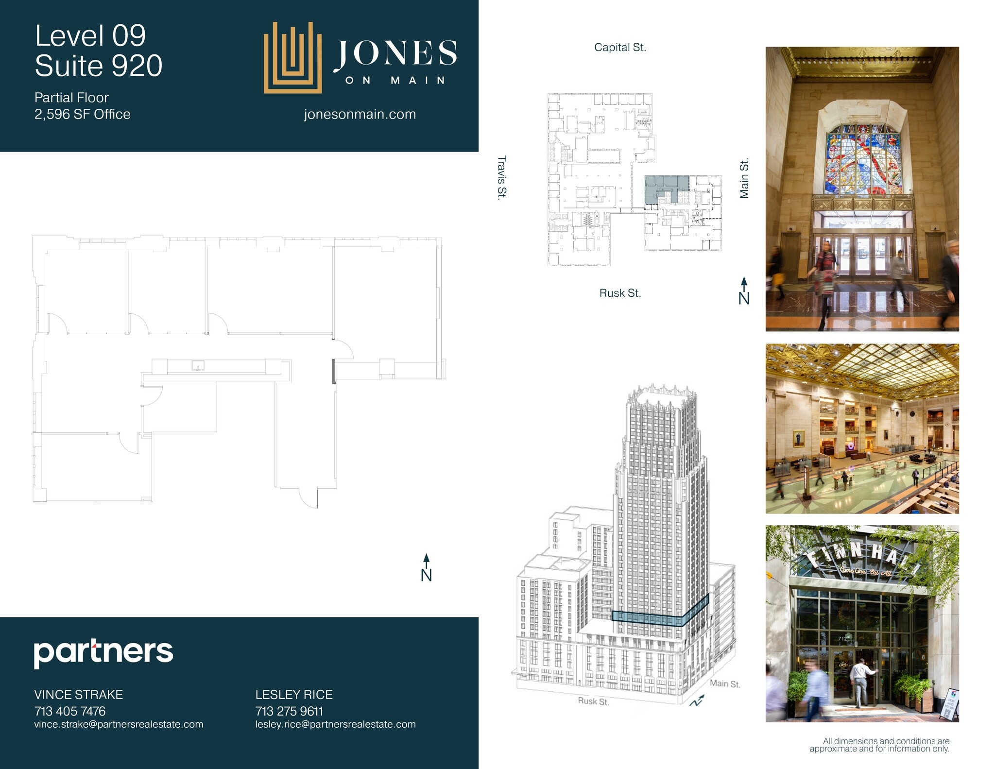 712 Main St, Houston, TX à louer Plan de site– Image 1 sur 1