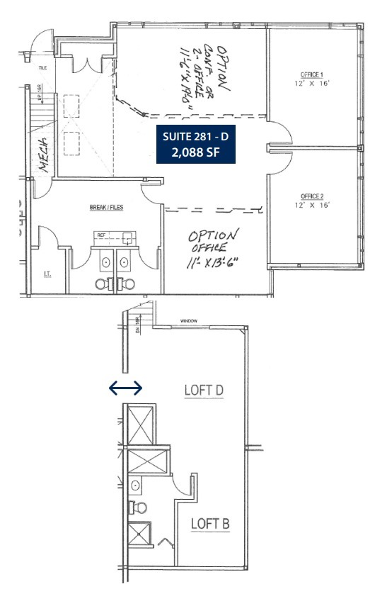 16W343 83rd St, Burr Ridge, IL à louer Plan d’étage– Image 1 sur 1