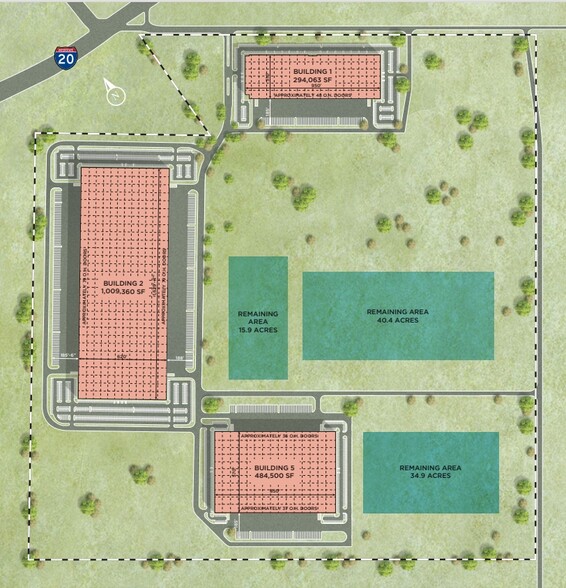 12955 FM 2932, Mesquite, TX à louer - Plan de site – Image 2 sur 7
