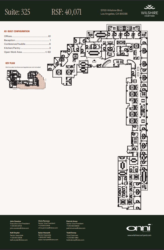 5750 Wilshire Blvd, Los Angeles, CA à louer Plan d’étage– Image 1 sur 1