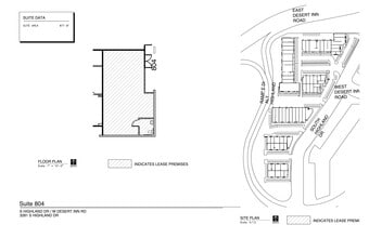 3281 Highland Dr, Las Vegas, NV à louer Plan de site– Image 1 sur 1