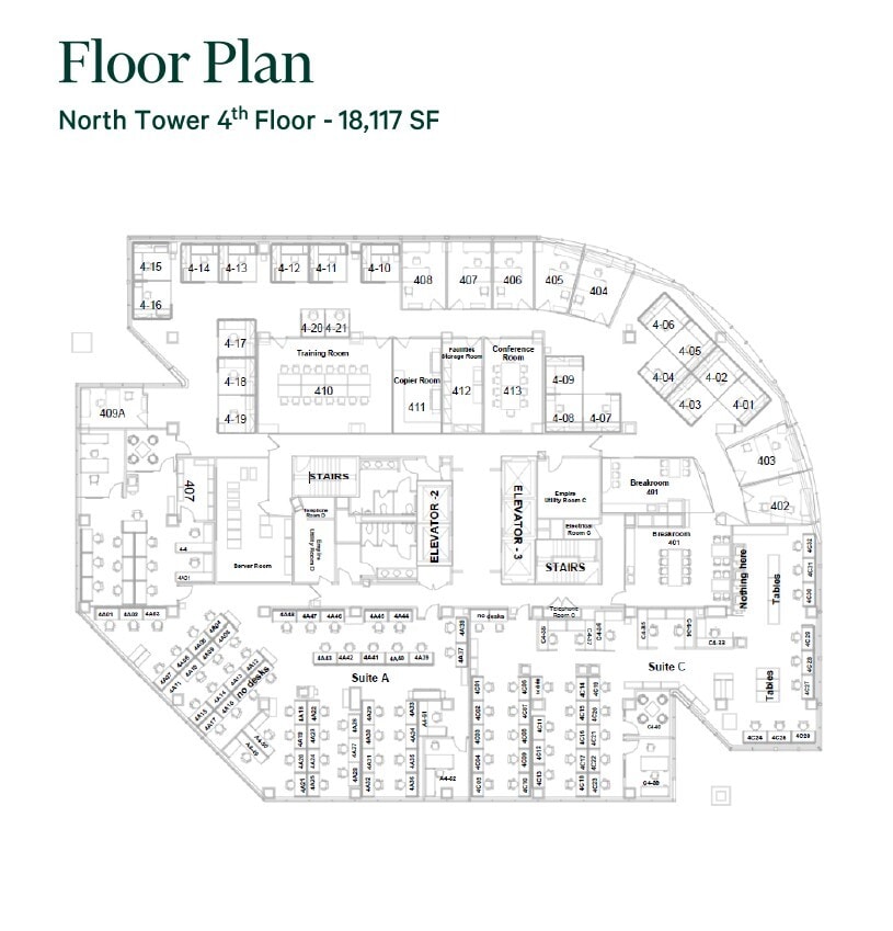 7799 Leesburg Pike, Falls Church, VA à louer Plan d’étage– Image 1 sur 1