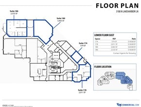 3050-3250 N Lakeharbor Ln, Boise, ID à louer Plan d’étage– Image 1 sur 1