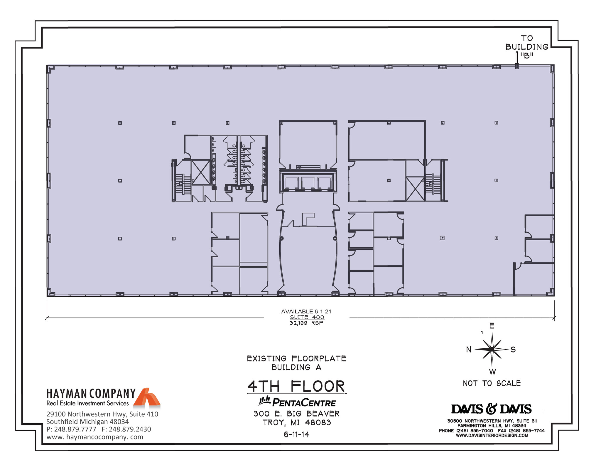 300 E Big Beaver Rd, Troy, MI à louer Plan d’étage– Image 1 sur 1