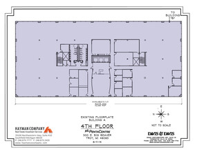 300 E Big Beaver Rd, Troy, MI à louer Plan d’étage– Image 1 sur 1
