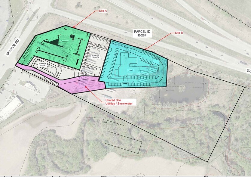 2601 Monroe Rd, De Pere, WI à louer - Plan de site – Image 3 sur 3