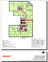 330 Bay St, Toronto, ON à louer Plan d’étage– Image 1 sur 1