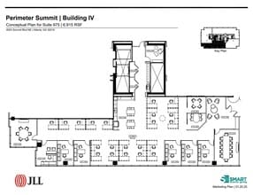 1001 Summit Blvd, Atlanta, GA à louer Plan d’étage– Image 1 sur 1