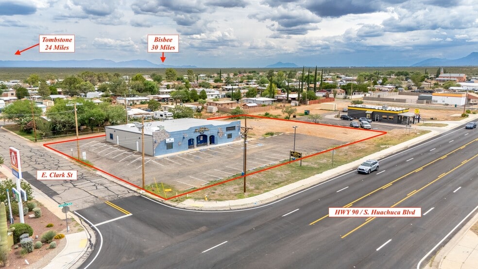 290-292 N Huachuca Blvd, Huachuca City, AZ à vendre - Aérien – Image 3 sur 30