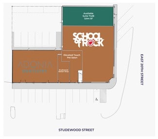 Plus de détails pour 736-742 E 20th St, Houston, TX - Local commercial à louer