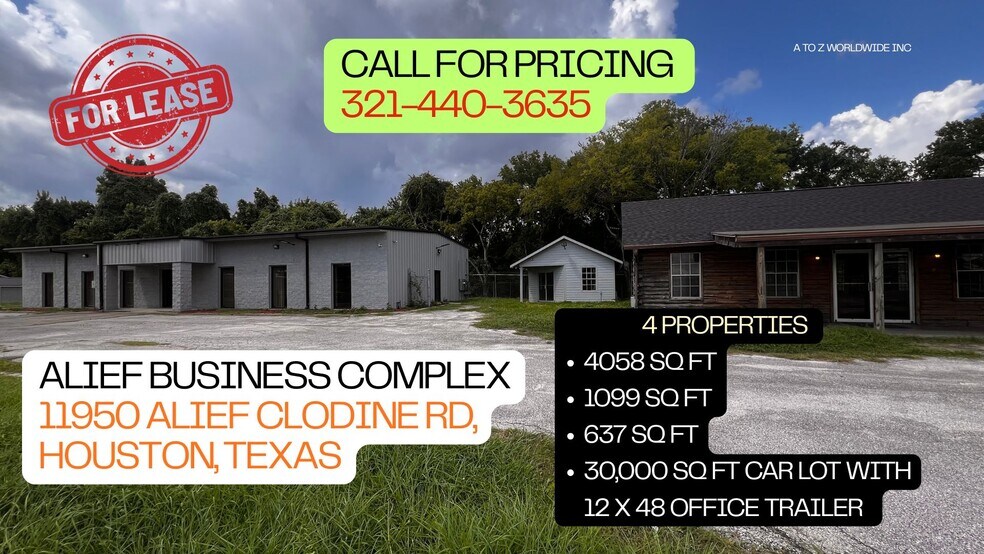 11950 Alief Clodine Rd, Houston, TX à louer - Photo de l’immeuble – Image 1 sur 52