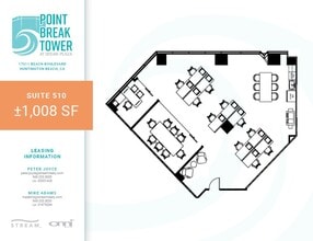 17011 Beach Blvd, Huntington Beach, CA à louer Plan d’étage– Image 1 sur 2