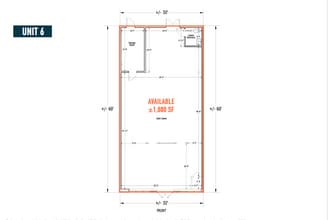 668-706 Stony Hill Rd, Yardley, PA à louer Plan d’étage– Image 1 sur 2