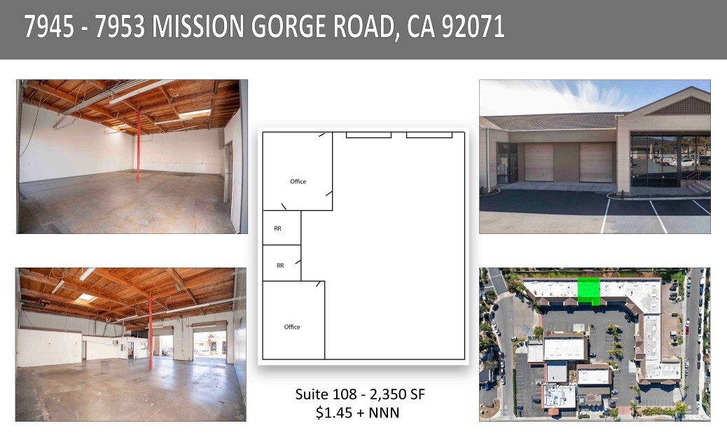 7945 Mission Gorge Rd, Santee, CA à louer Photo intérieure– Image 1 sur 1