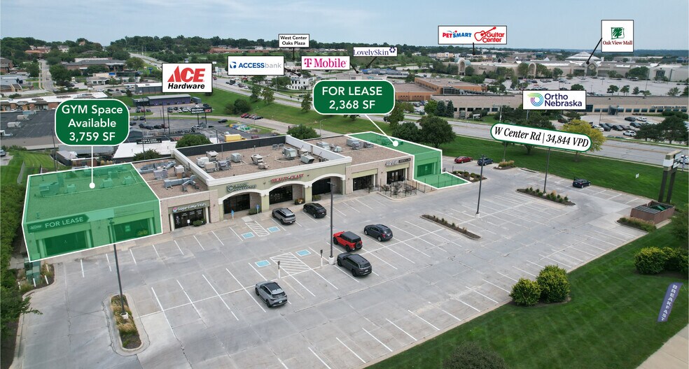 14126 W Center Rd, Omaha, NE à louer - Photo de l’immeuble – Image 2 sur 13