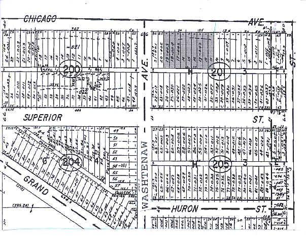 2643 W Chicago Ave, Chicago, IL à louer - Plan cadastral – Image 2 sur 7