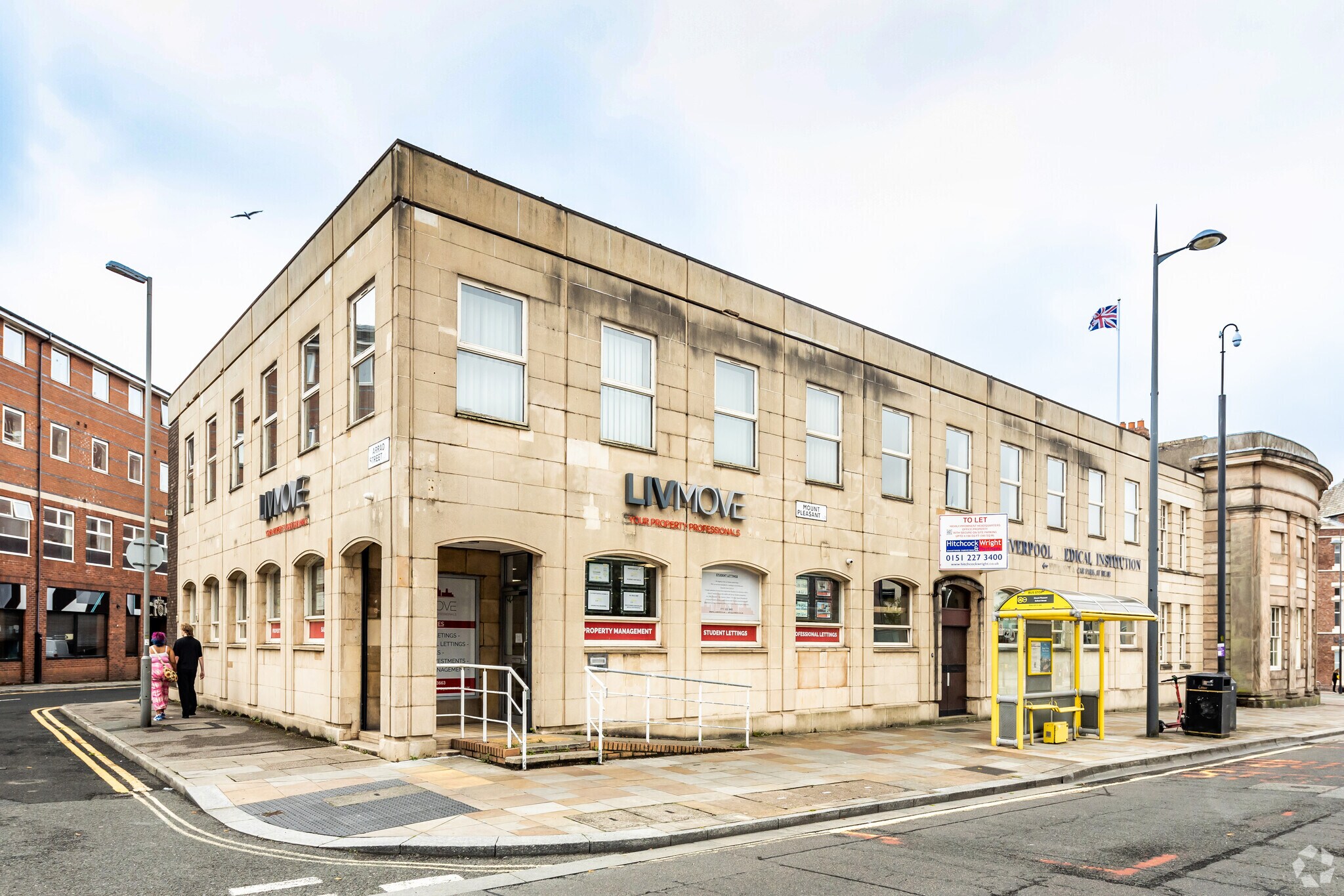 124 Mount Pleasant, Liverpool à louer Photo de l’immeuble– Image 1 sur 3