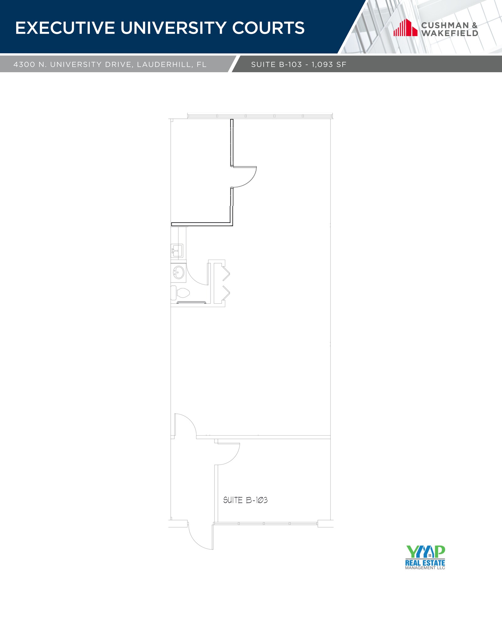 4300 N University Dr, Lauderhill, FL à louer Plan de site– Image 1 sur 1