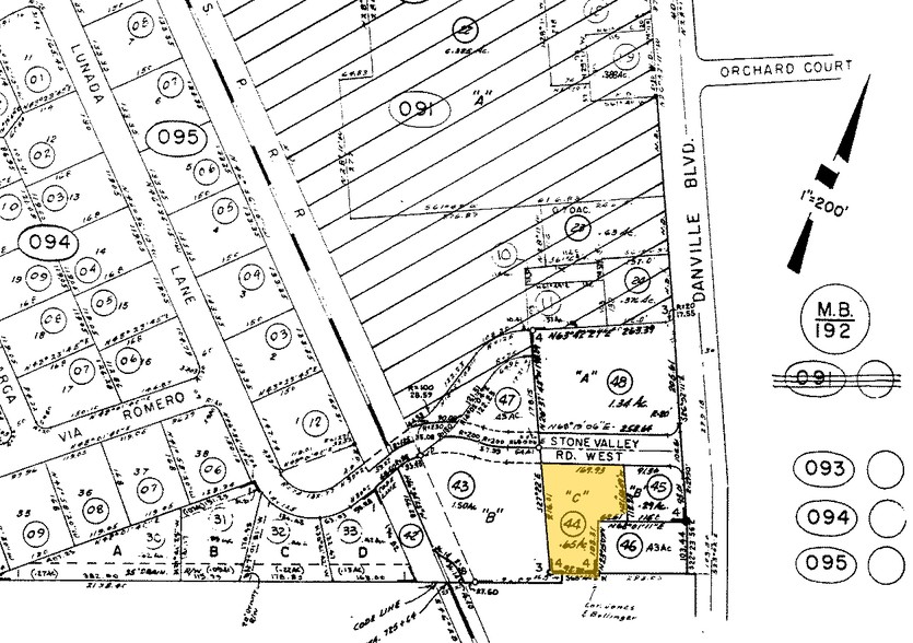 3236 Stone Valley Rd W, Alamo, CA à louer - Plan cadastral – Image 2 sur 3