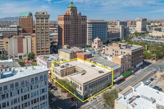 201-205 N Mesa St, El Paso, TX - VUE AÉRIENNE  vue de carte - Image1