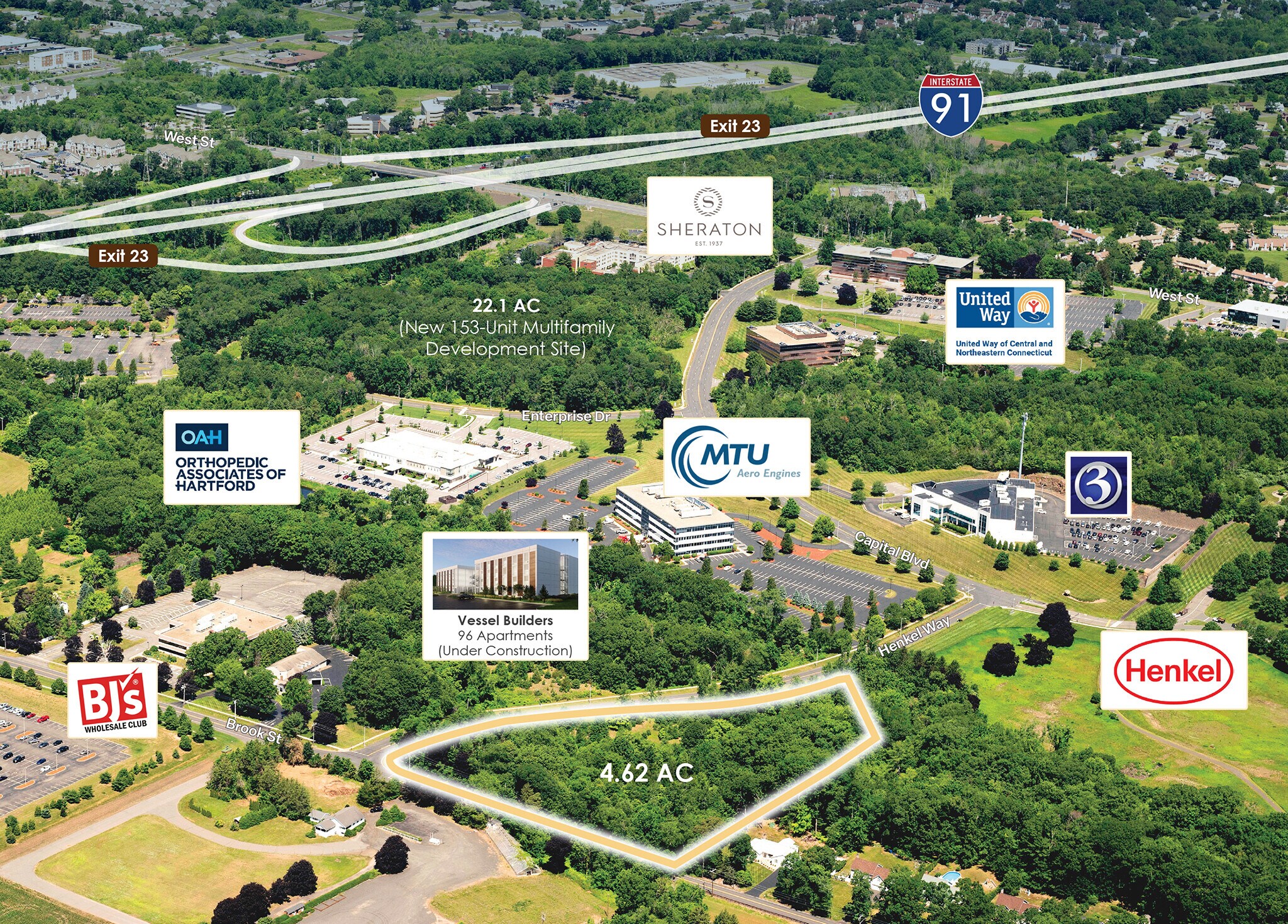 110 Henkel Way, Rocky Hill, CT à vendre Photo de l’immeuble– Image 1 sur 6