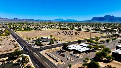 NEC Southern Ave & Ironwood Dr, Apache Junction, AZ - Vue aérienne  vue de carte