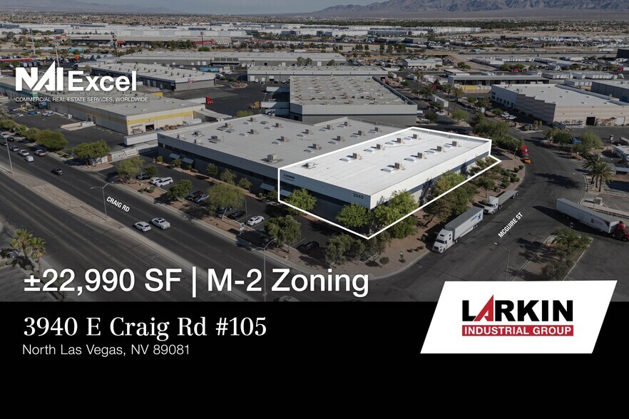 3940 E Craig Rd, North Las Vegas, NV à louer - Photo de l’immeuble – Image 1 sur 9
