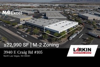 Plus de détails pour 3940 E Craig Rd, North Las Vegas, NV - Industriel/Logistique à louer