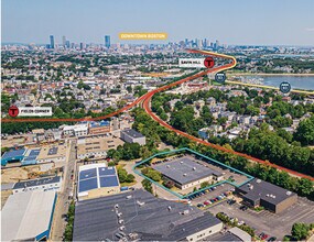 50B Park St, Dorchester, MA - Vue aérienne vue de carte