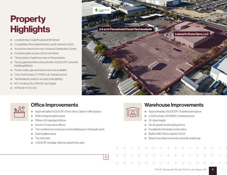 1011 E Alexander Ave, North Las Vegas, NV à vendre - Aérien – Image 3 sur 5