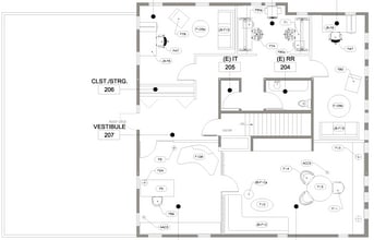729-733 Seward St, Los Angeles, CA à vendre Plan d’étage– Image 1 sur 2