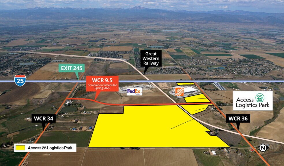 Access 25 Logistics Park, Mead, CO à louer - Photo de l’immeuble – Image 3 sur 4