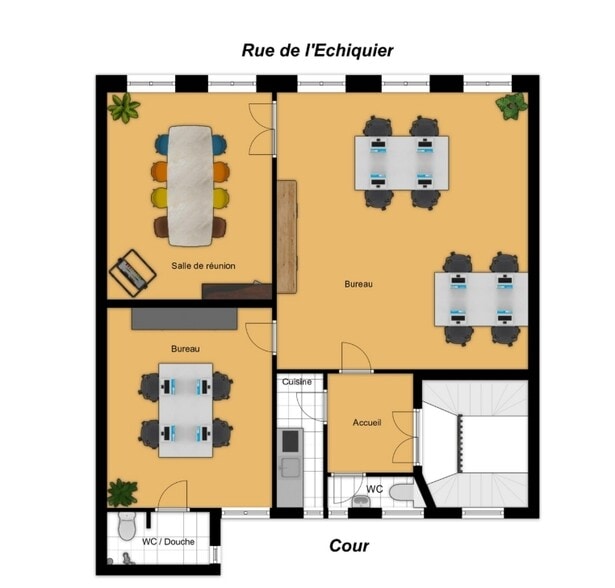 24 Rue De L'Echiquier, Paris à louer - Plan d’étage – Image 3 sur 3